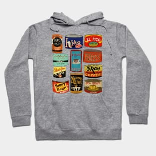 Vintage coffee tins Hoodie